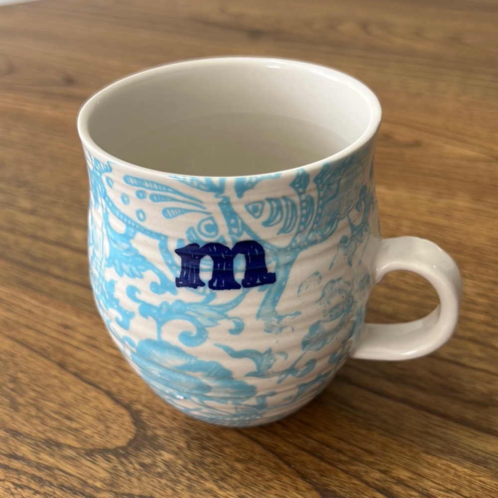 Anthropologie Initial M Mug